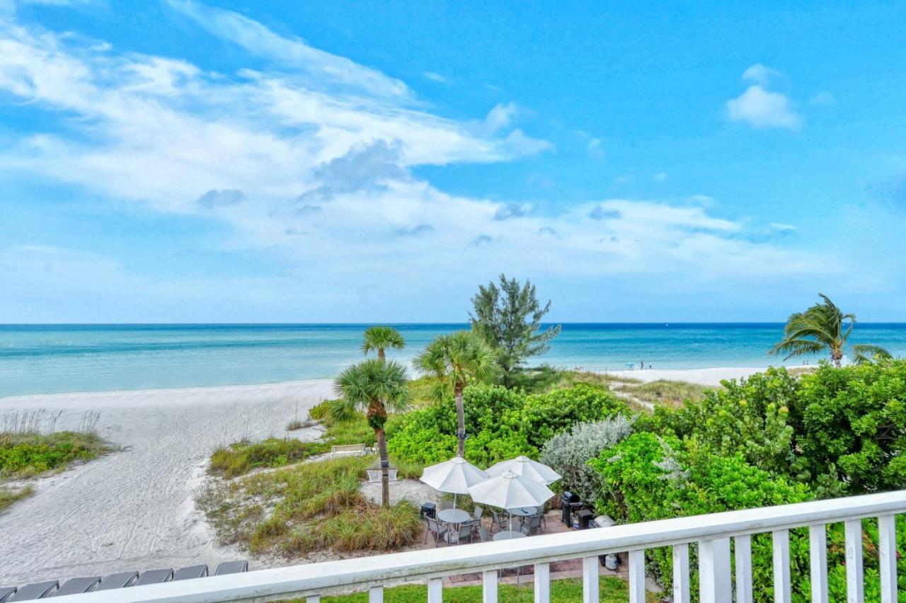 Laplaya 201C Breathtaking Gulf Panorama From This Corner End Unit With A Private Stairway To The Beach Longboat Key Exterior foto