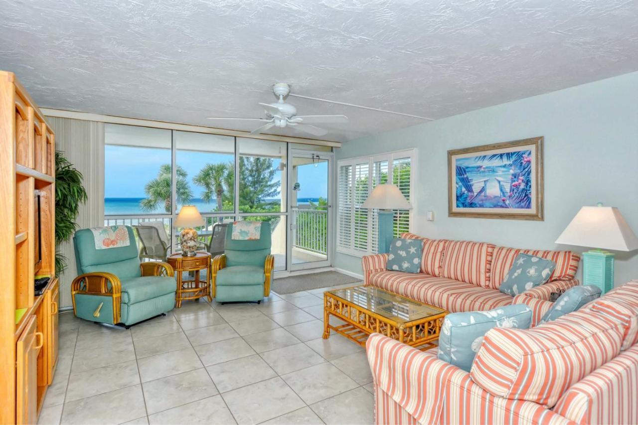 Laplaya 201C Breathtaking Gulf Panorama From This Corner End Unit With A Private Stairway To The Beach Longboat Key Exterior foto