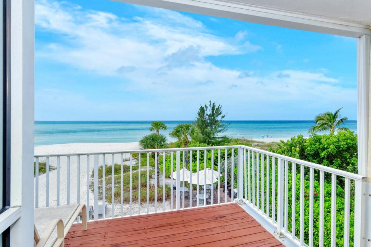 Laplaya 201C Breathtaking Gulf Panorama From This Corner End Unit With A Private Stairway To The Beach Longboat Key Exterior foto