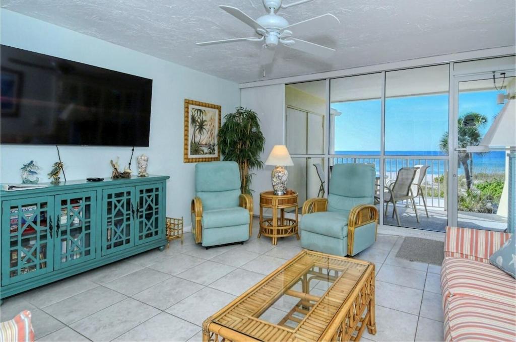 Laplaya 201C Breathtaking Gulf Panorama From This Corner End Unit With A Private Stairway To The Beach Longboat Key Exterior foto